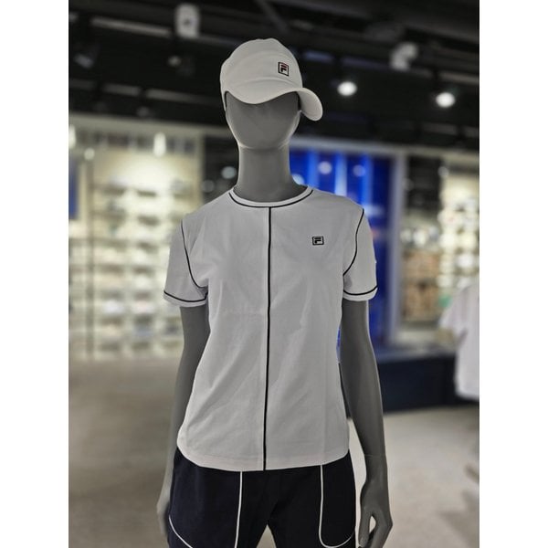 [파주점] 여성 경량 스트레치 스티치 반팔티셔츠(FS2RSG2351F- WHI)
