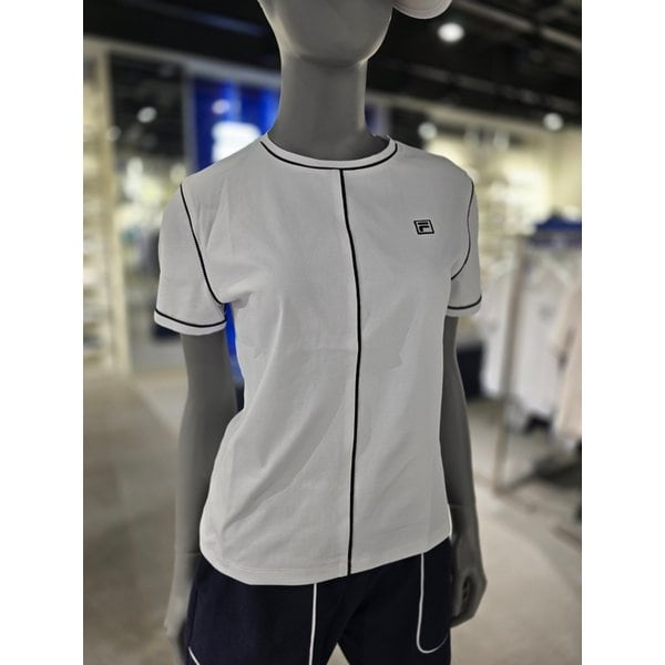 [파주점] 여성 경량 스트레치 스티치 반팔티셔츠(FS2RSG2351F- WHI)