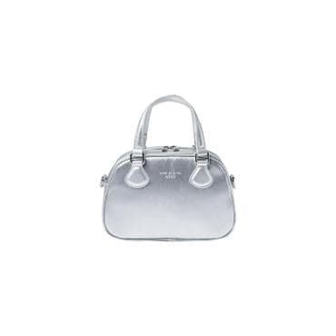 아크메드라비 ENAMEL BOWLING TOTE BAG SILVER 나멜볼링토트백 블랙 ACENBT-SVR