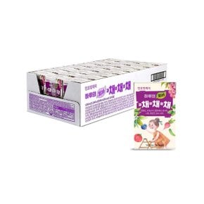 하루의 보라 과채야채합채 주스 140ml 24팩 x 1박스 / 블루베리 토마토 비트 / 과채주스 / 채채채주스