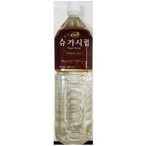 기타시럽 시럽 식재료 슈가시럽리치스 1.5L