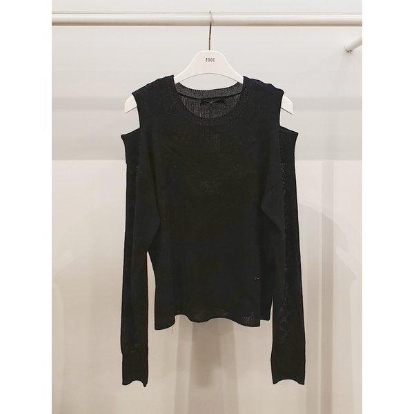 [파주점] 쥬크 주크 린넨혼방 어깨트임 니트 V261KSK903