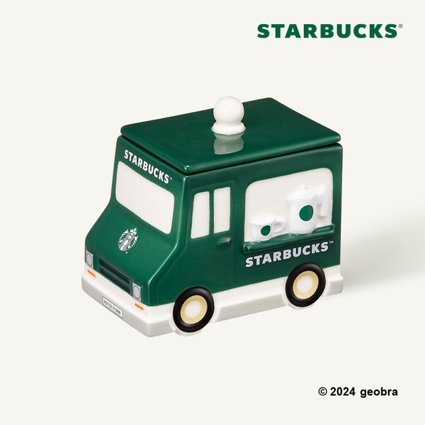 [스타벅스] 플레이모빌 트럭 세라믹 컨테이너 355ml