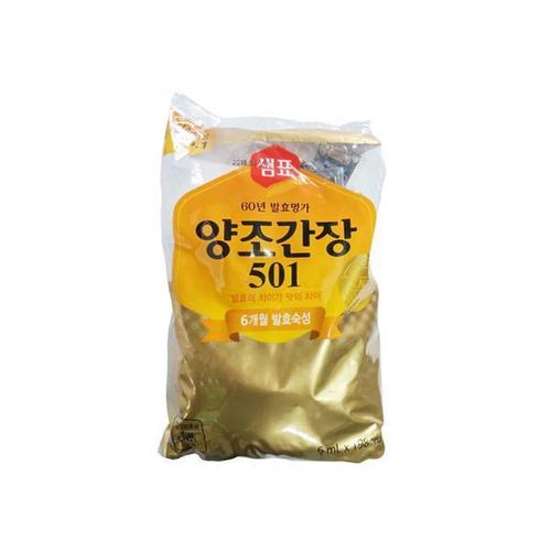 미니 양조 간장 샘표 501 6ml 198ea 10ea 1BOX