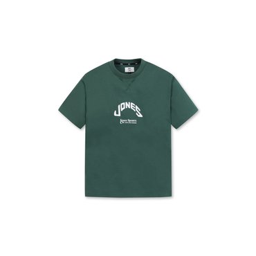 왁 [WAAC X JONES] Men Logo SS Crewneck Top(WMTCX24278GRX)