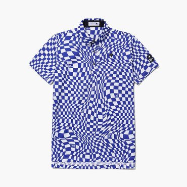 르꼬끄골프 25년 S/S   NEW 남성 그래픽 티셔츠 / BLUE  GQ211MTS49