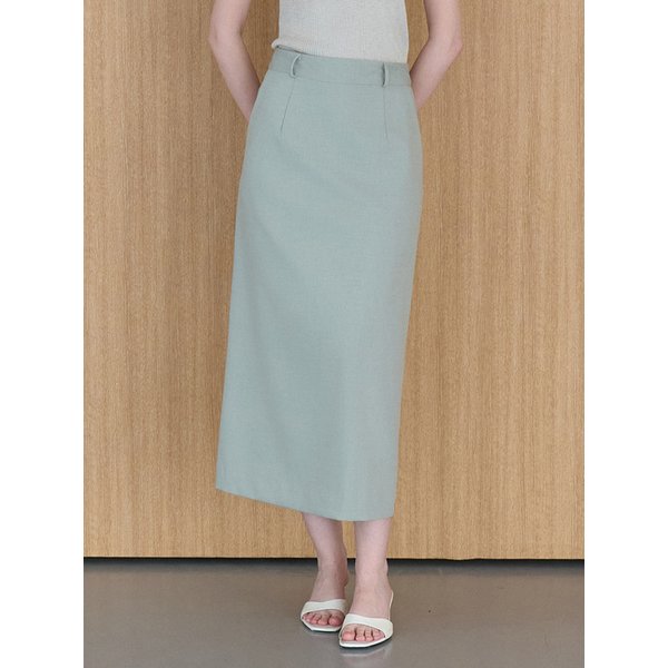 클레어 롱 스커트 민트 amr2310
