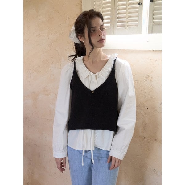 25FW Holic knit Bustier 3color