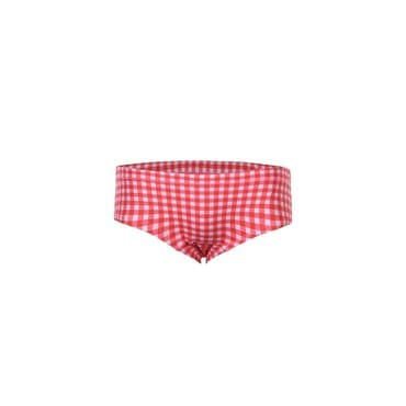 르망고 Gingham Check Hot Pink (4471)