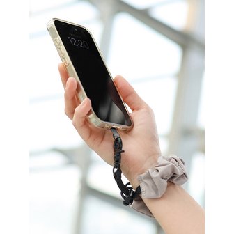 에가든 본보야지 밴딩 손목 스크런치 스트랩 - 그레이