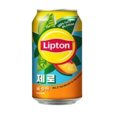 롯데 립톤 제로 아이스티 복숭아 355ml 24입