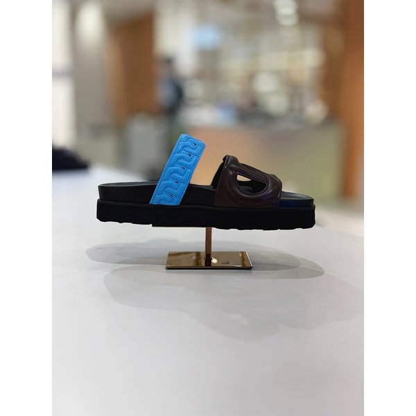 [시흥점] 폴리곤 슬라이드 샌들 (브라운) DG2AM25037BRN