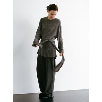 텍스트룸 Soft Knit Pants_Charcoal