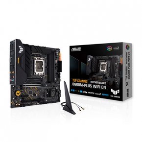 ASUS INTEL 제12세대 CPU(LGA1700) 대응 B660 칩셋 ATX 메인보드 TUF GAMING B660M-PLUS WIFI