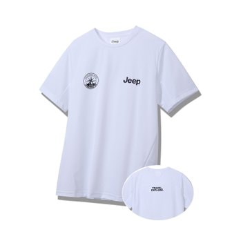 지프 24S/S 지프 기능성 셋업 반팔 티셔츠 JP2TSU141