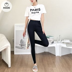 좋아요 두줄 레깅스 2color _P321165485