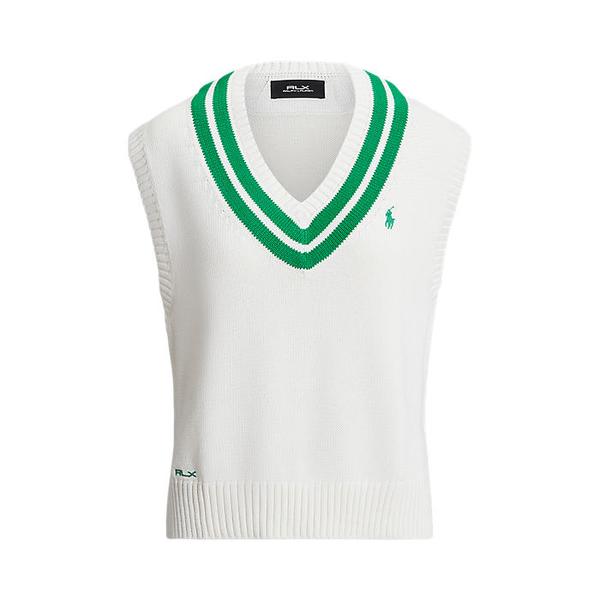 폴로 골프 여성 코튼 블렌드 크리켓 스웨터 베스트(WMXGSWENC020083100)
