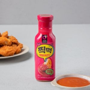 청정원 찍먹 맵닭치즈소스 250g