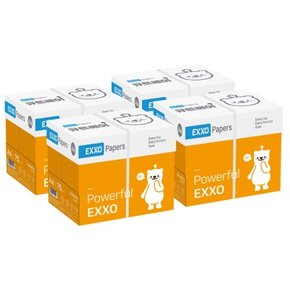 엑소 큐트베어 A4 복사용지(A4용지) 75g 4BOX