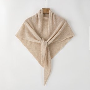 캐시미어100 기본 삼각 숄 니트 머플러 겸용 11색상