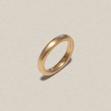 파르테즈 [BEST] SIGNATURE O RING  MATT GOLD (2205040100040)