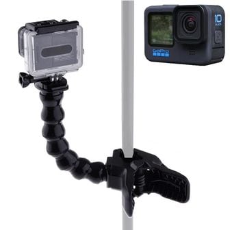 오너클랜 GOPRO10 호환 죠스 자바라 클램프 스탠드 고프로10