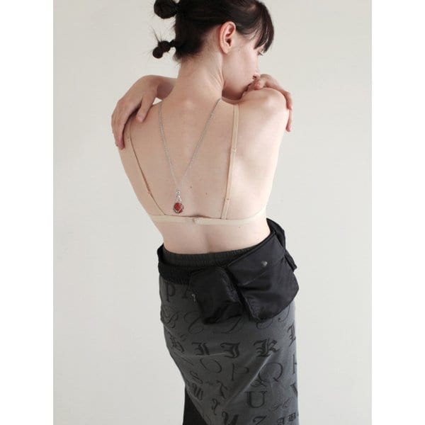 gleam belt black bag