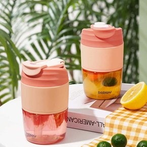 파스텔 논슬립 손잡이 빨대텀블러 트라이탄 대용량 워터보틀 480ml