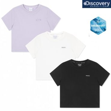 디스커버리키즈 25SS 여아 프레시벤트 스몰로고 반팔티셔츠 DKRS52053