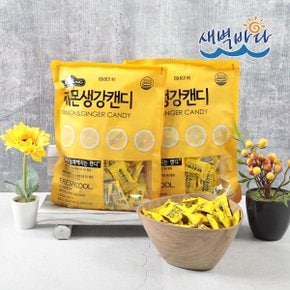 건강하게 달자 레몬생강캔디 250g x 1봉 레몬 생강 사탕 CRLC2501