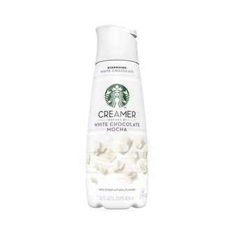  Starbucks스타벅스  화이트  초콜렛  모카  크리머  828ml