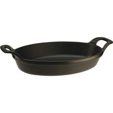  영국 스타우브 냄비 STAUB Oven dish Oval 24cm 블랙 1682738