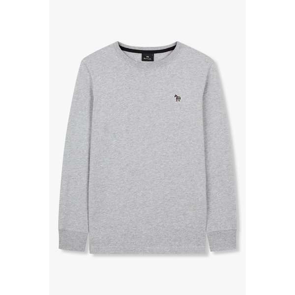 [PS PAUL SMITH] 지브라 패치 롱 슬리브 티셔츠 5755127021000