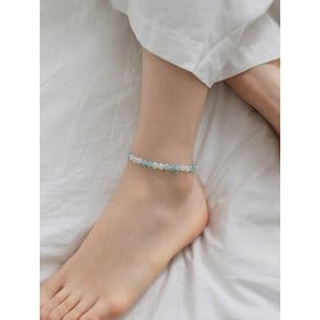 Rachel 925 Silver Anklet (5Color)