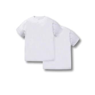 폴햄 남여공용 코튼 튜블러 2PACK 레이어드 반팔 티셔츠 A_PHC5TR3700