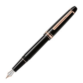 MONTBLANC 몽블랑 만년필 마이스터스튁 레드 골드 145 클래식 B