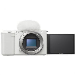 소니 APS-C미러리스 일안 카메라ZV-E10  바디(렌즈 없음)  윈드 스크린 부속화이트ZV-E10 W
