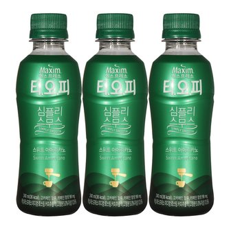  티오피 심플리스무스 스위트아메리카노 240ml x 20펫 / 커피 음료