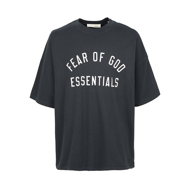 [부산점] 에센셜 남성 반팔티셔츠 125AS254481F VINTAGE BLACK