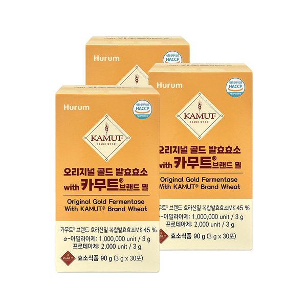 오리지널골드 카무트R브랜드밀 (3g x 30포 x 3세트)