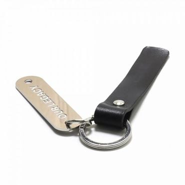 아워 레가시 24 Ring Keyring Grizzly Black Leather (A2248RKGB) (링 키링)