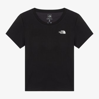 노스페이스 [노스페이스 공식] NT7UR33B 여성 애니브라 반팔 티셔츠_BLACK