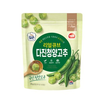 해표 [푸른들마켓][해표] 리얼큐브다진청양고추23g