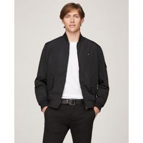 5021539 Tommy Hilfiger Polyester Bomber Jacket - Black