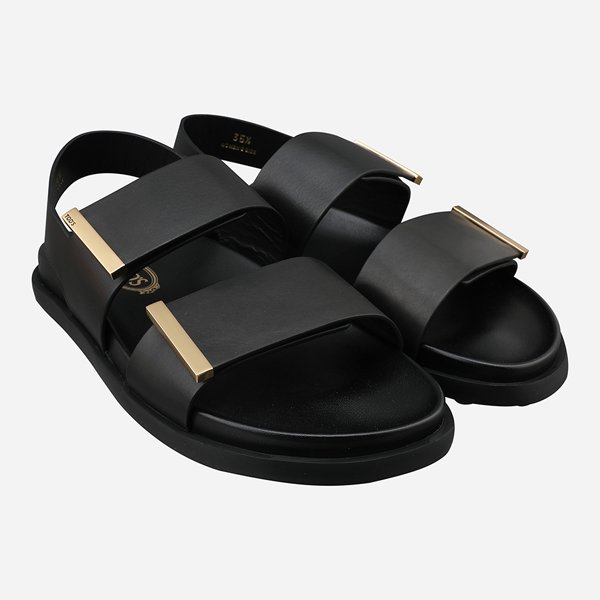 [시흥점] 6S XXW68K0JE60N6M B999 레더 샌들 블랙