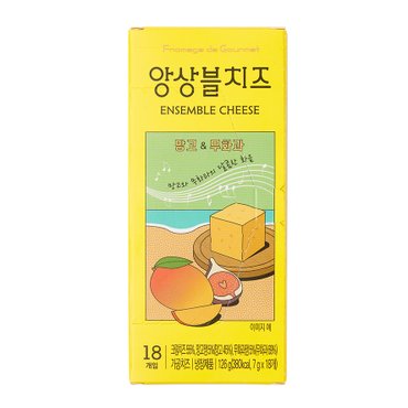  앙상블 치즈 망고 무화과 126g 7g18ea