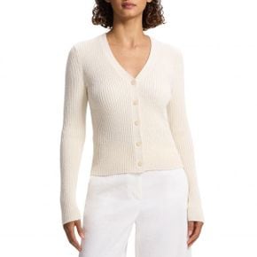 4871302 Theory Cotton Rib Cardigan