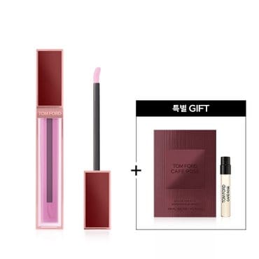 TOM FORD BEAUTY (공식) [온라인 한정] 로즈 익스포즈드 로즈 립 오일 틴트 (+카페 로즈 1.5ML 증정)