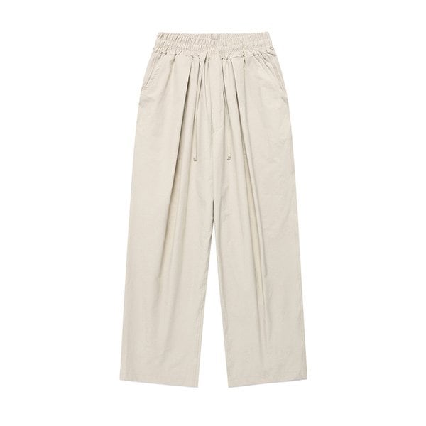 Summer String Banding Pants_Cream