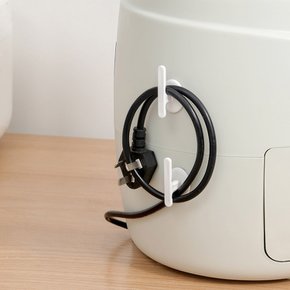 전기코드 정리후크 4P+4P (총8P)